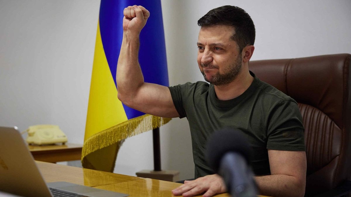 DOKUMENT: Čtvrteční večerní projev Volodymyra Zelenského k Ukrajincům